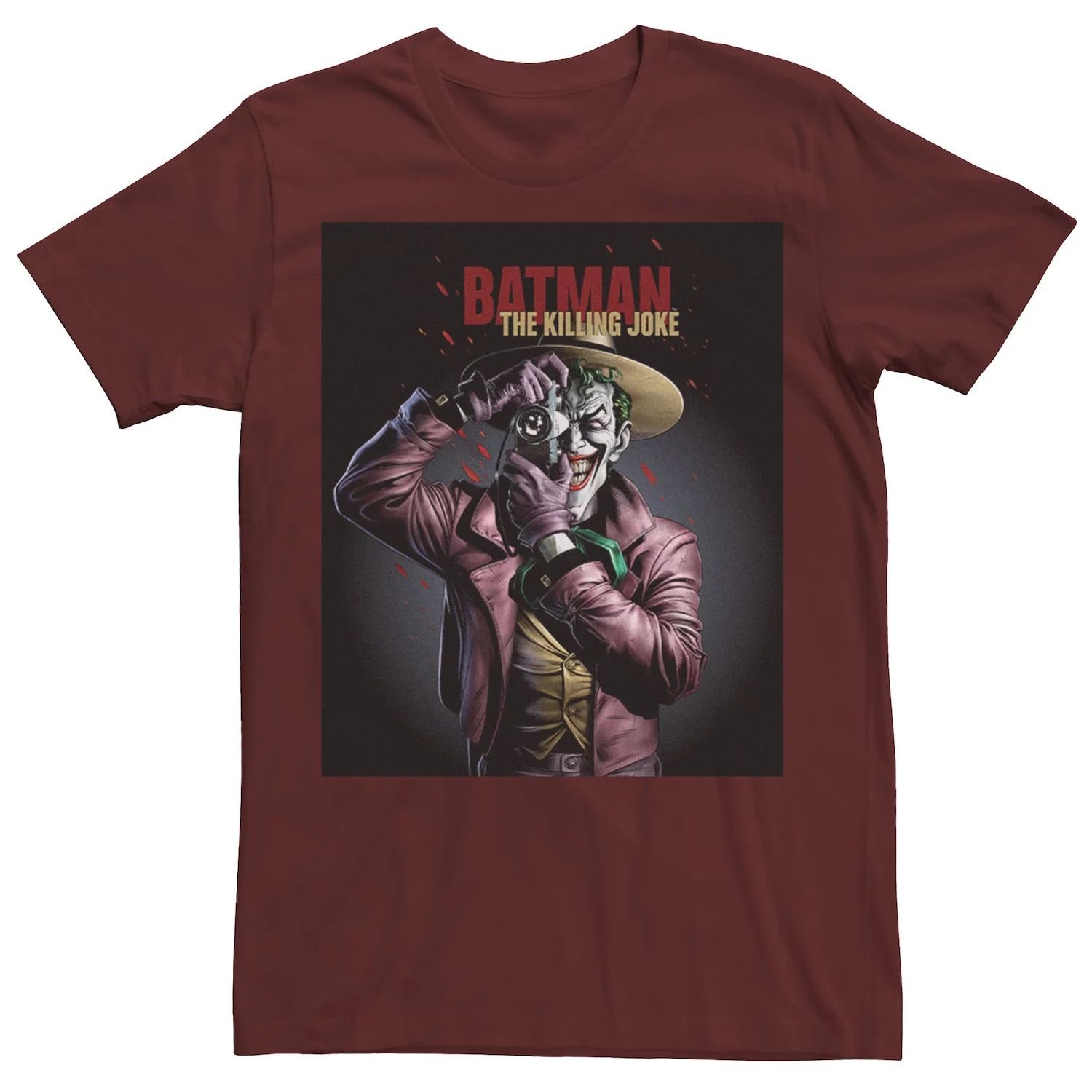 Мужская футболка с плакатом Batman The Killing Joke Joker DC Comics мужская футболка dc comics batman the killing joke tee