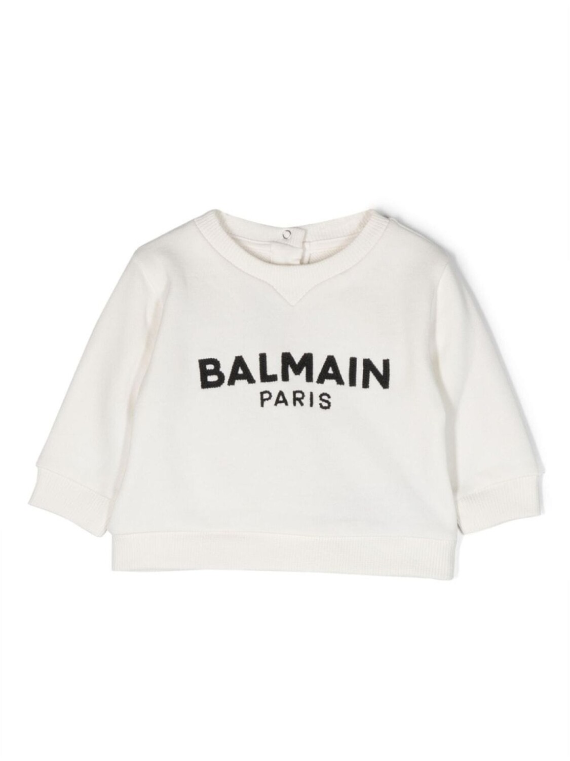 

Balmain Kids джемпер с логотипом, белый