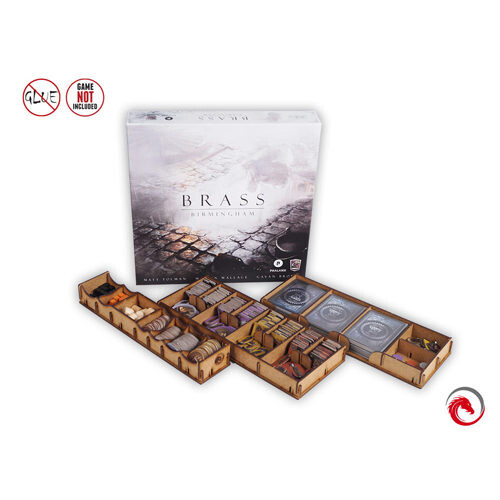 

Коробка для хранения настольных игр E-Raptor Insert: Brass: Birmingham e-Raptor