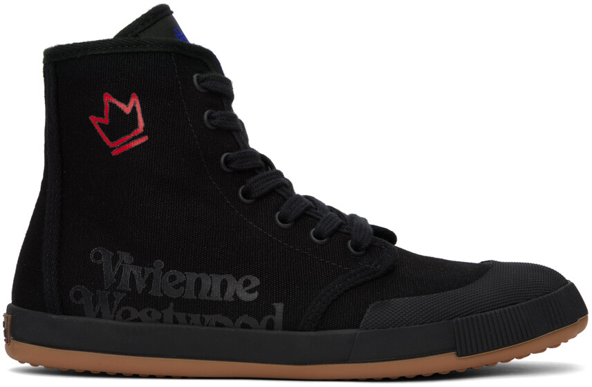 

Черные высокие кеды Animal Gym Vivienne Westwood
