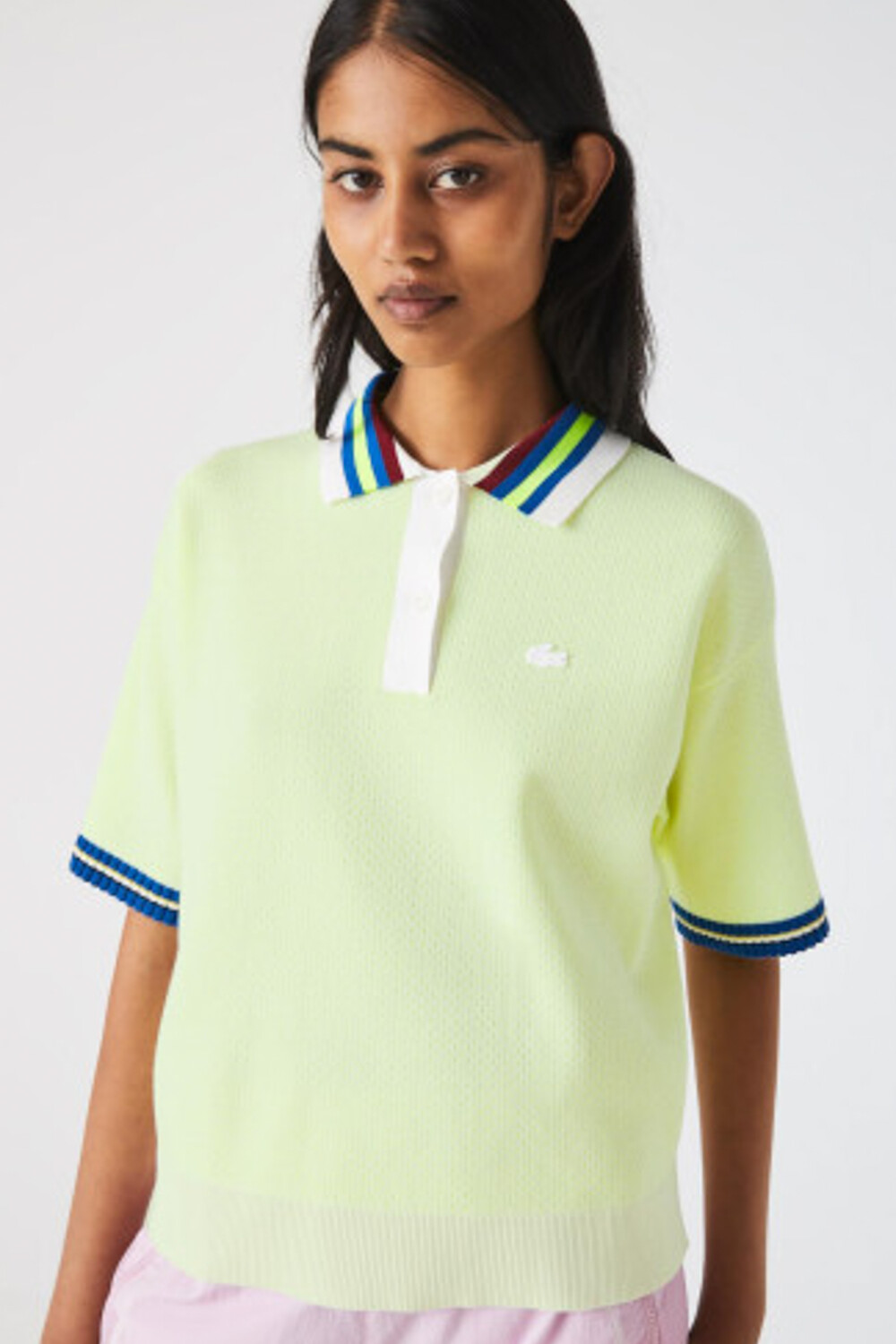

Свитер - Желтый - Классический крой Lacoste