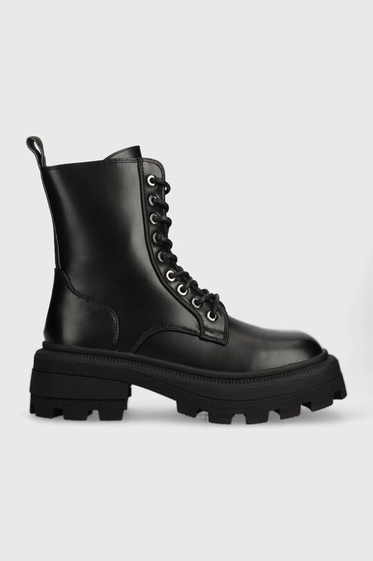 

Рабочие Nabu Lace Up Mid Buffalo, черный