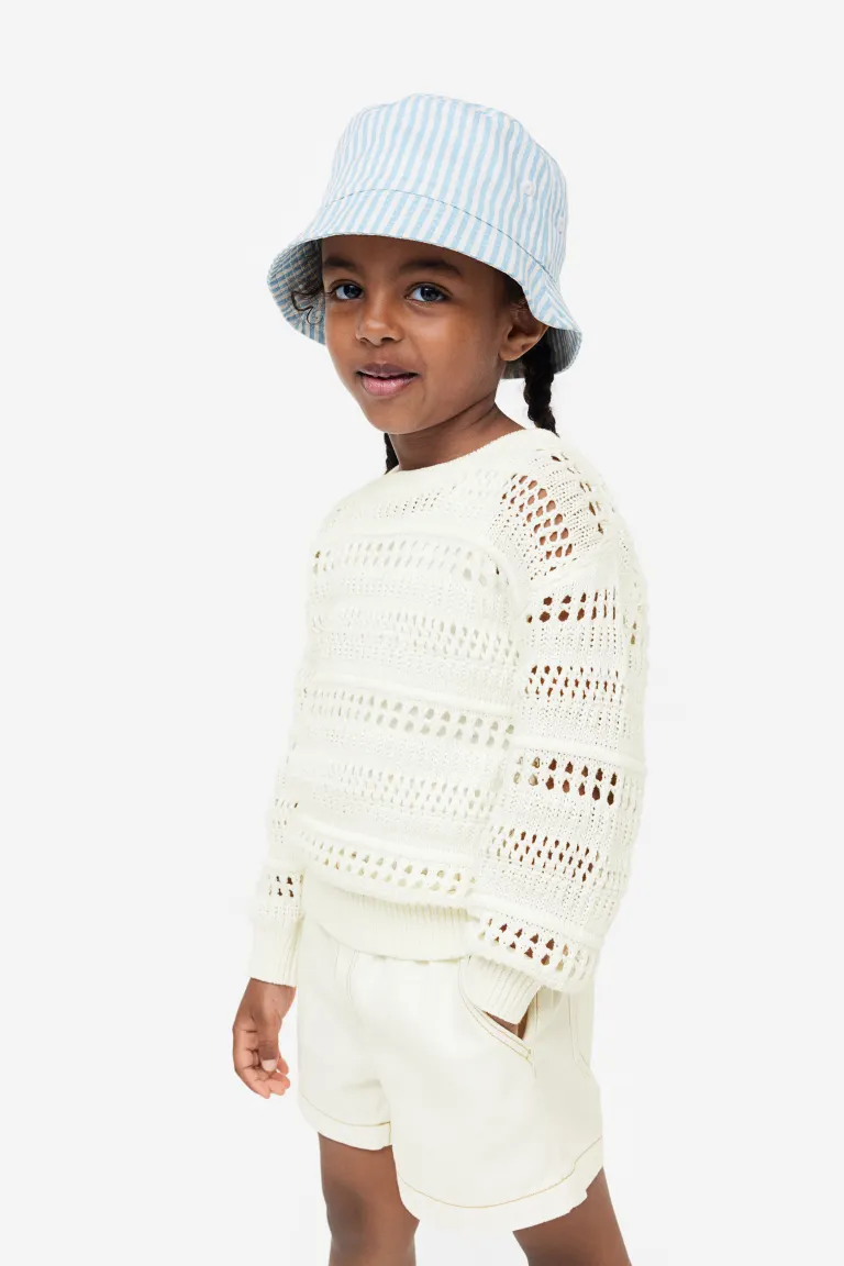

Свитер крючком H&M, белый