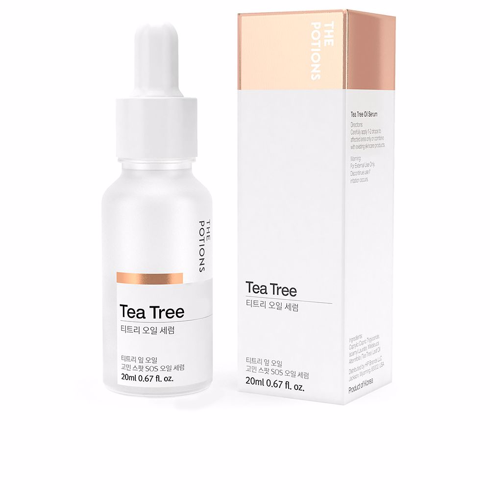 Крем для лечения кожи лица Tee tree oil serum The potions, 20 мл