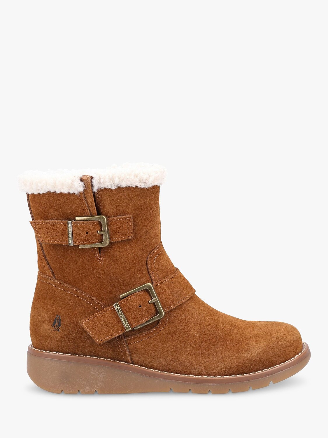 

Замшевые ботинки Lexie на танкетке Hush Puppies, тан