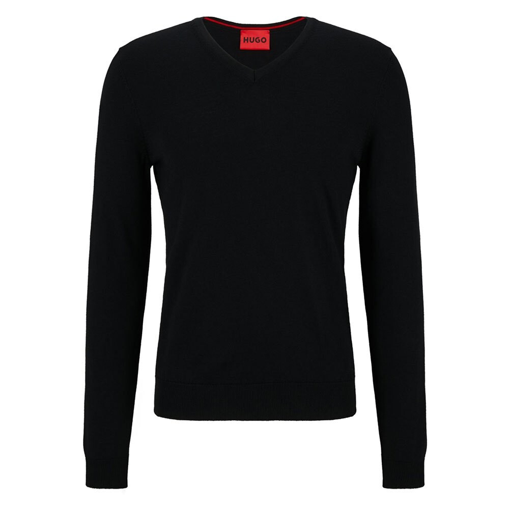 

Свитер HUGO San Vredo-M V Neck, черный