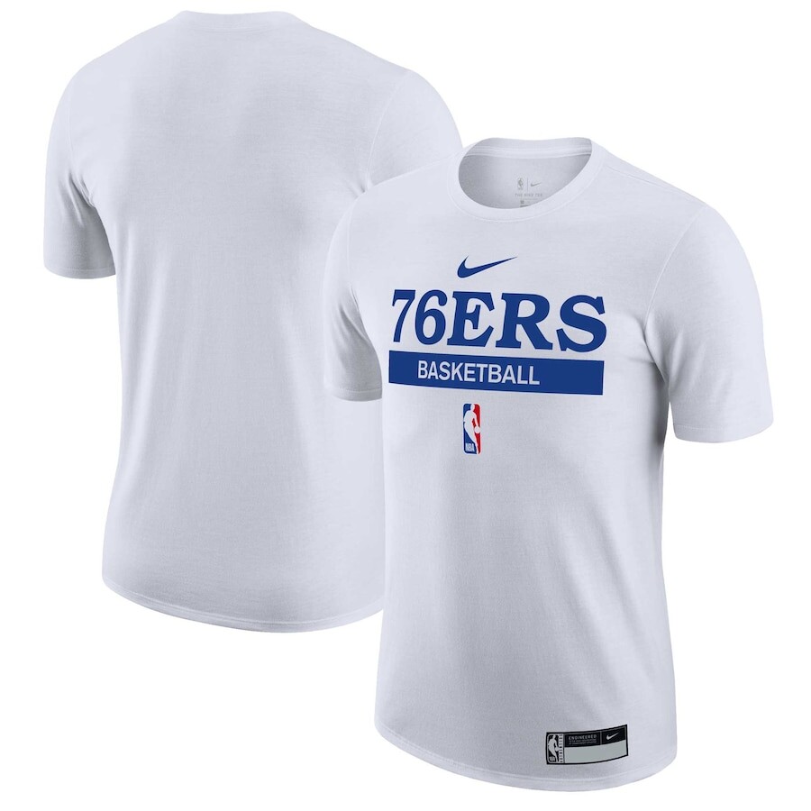 

Футболка с коротким рукавом Nike Philadelphia 76Ers, белый