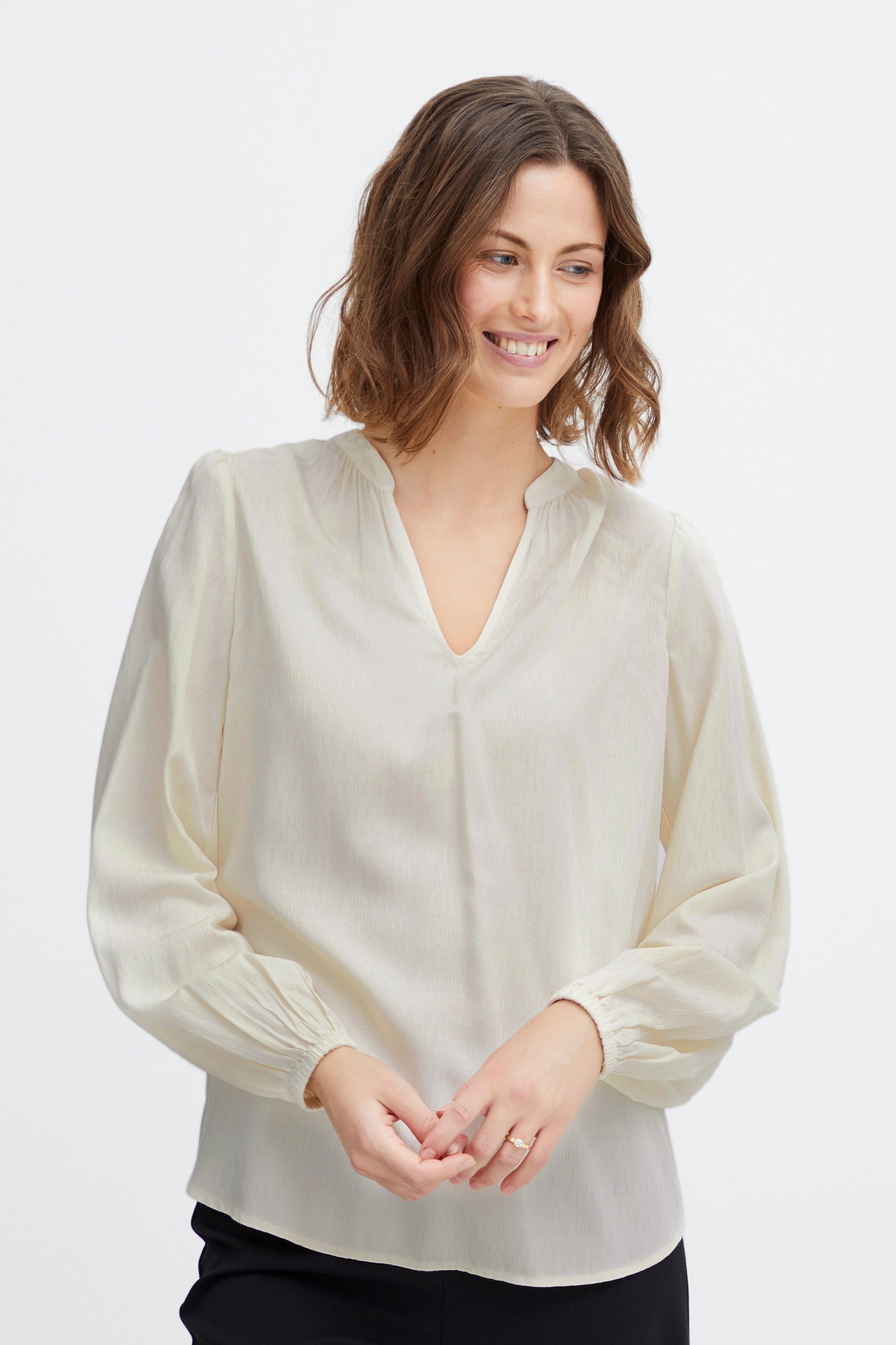 Блуза Fransa Langarm FRPARTY BL 1, серый