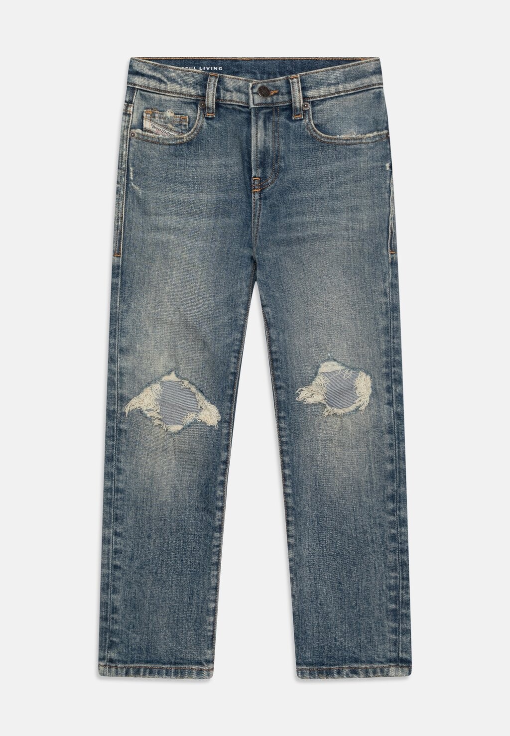

Джинсы прямого кроя 2020 D-VIKER-J UNISEX Diesel, цвет blue denim