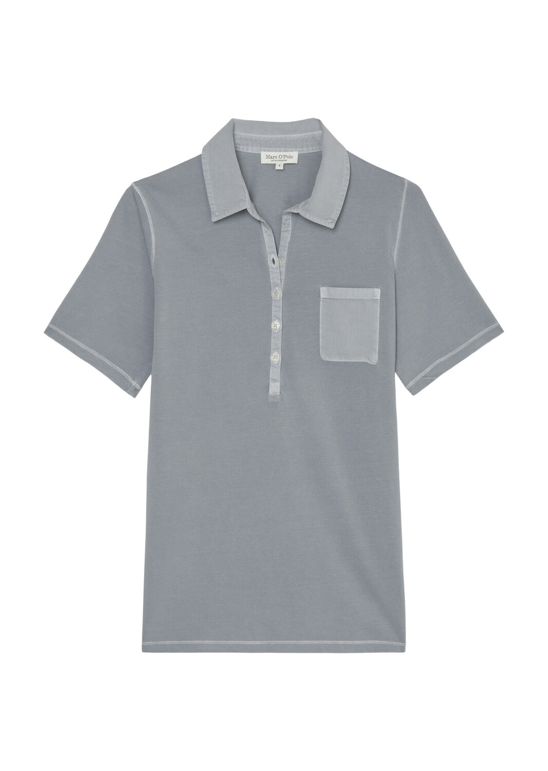 

Поло Marc O'Polo Kurzarm regular, цвет nordic sea