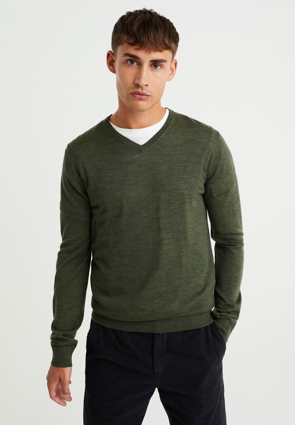 

Вязаный свитер WE Fashion, цвет green