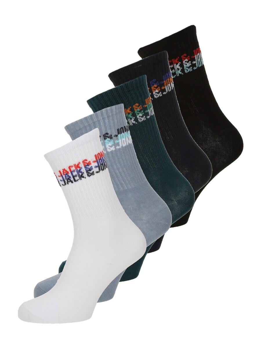 

Носки Jack & Jones Junior Socks JACCYBER, морской синий/опал/ель/черный/белый