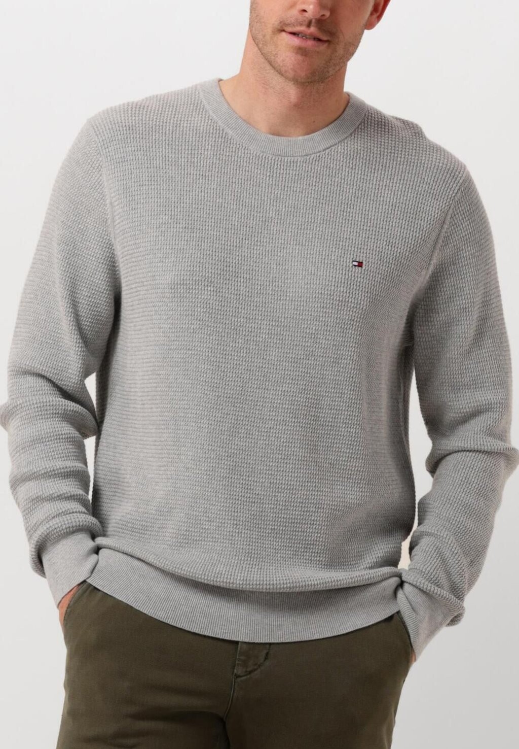 

Джемпер TRUIEN REFINED STRUCTURE Tommy Hilfiger, серый