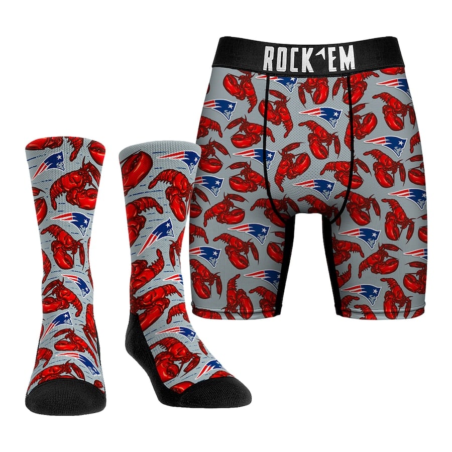 

Носки Rock Em Socks New England Patriots