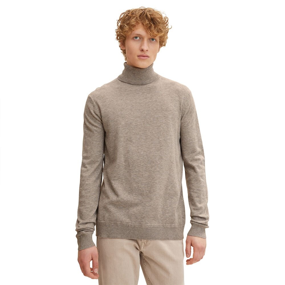

Свитер Tom Tailor 1032279 Turtle Neck, коричневый