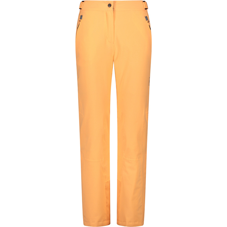 Женские Лыжные брюки стрейч 4 CMP, оранжевый