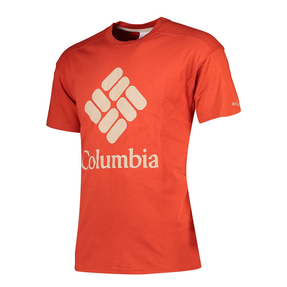 Футболка Columbia Lodge Logo, оранжевый цена и фото