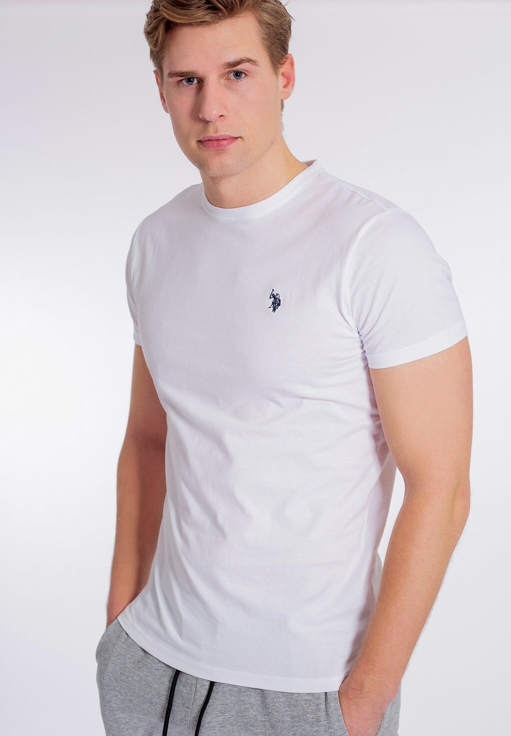 

Базовая футболка Arjun U.S. Polo Assn., белый
