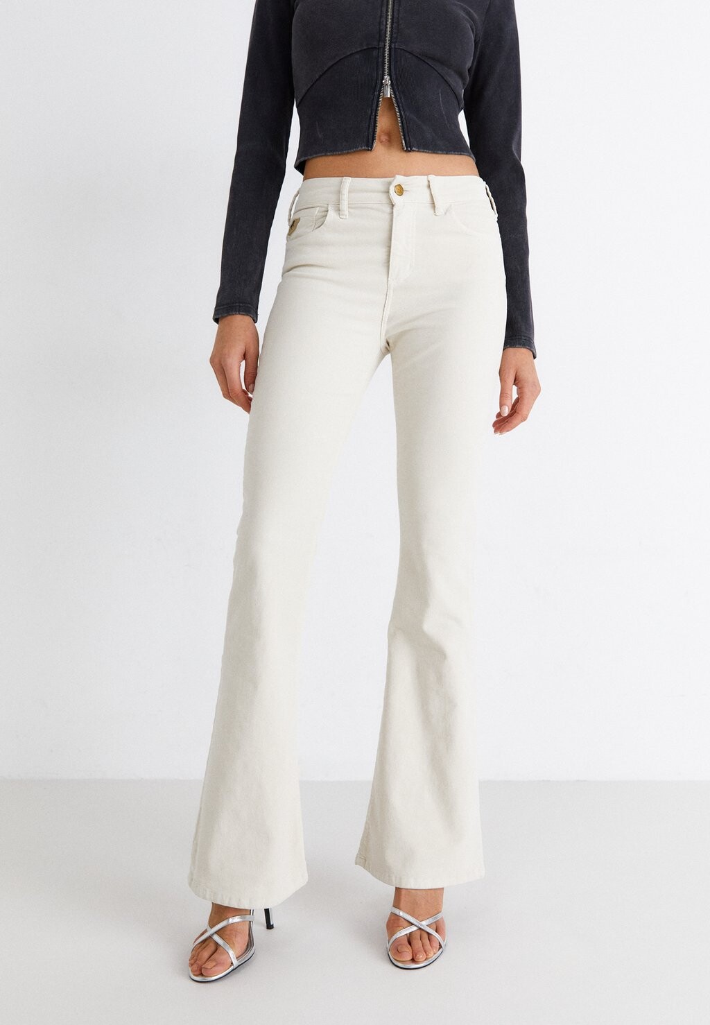 

Брюки из ткани RAVAL LOIS Jeans, молоко