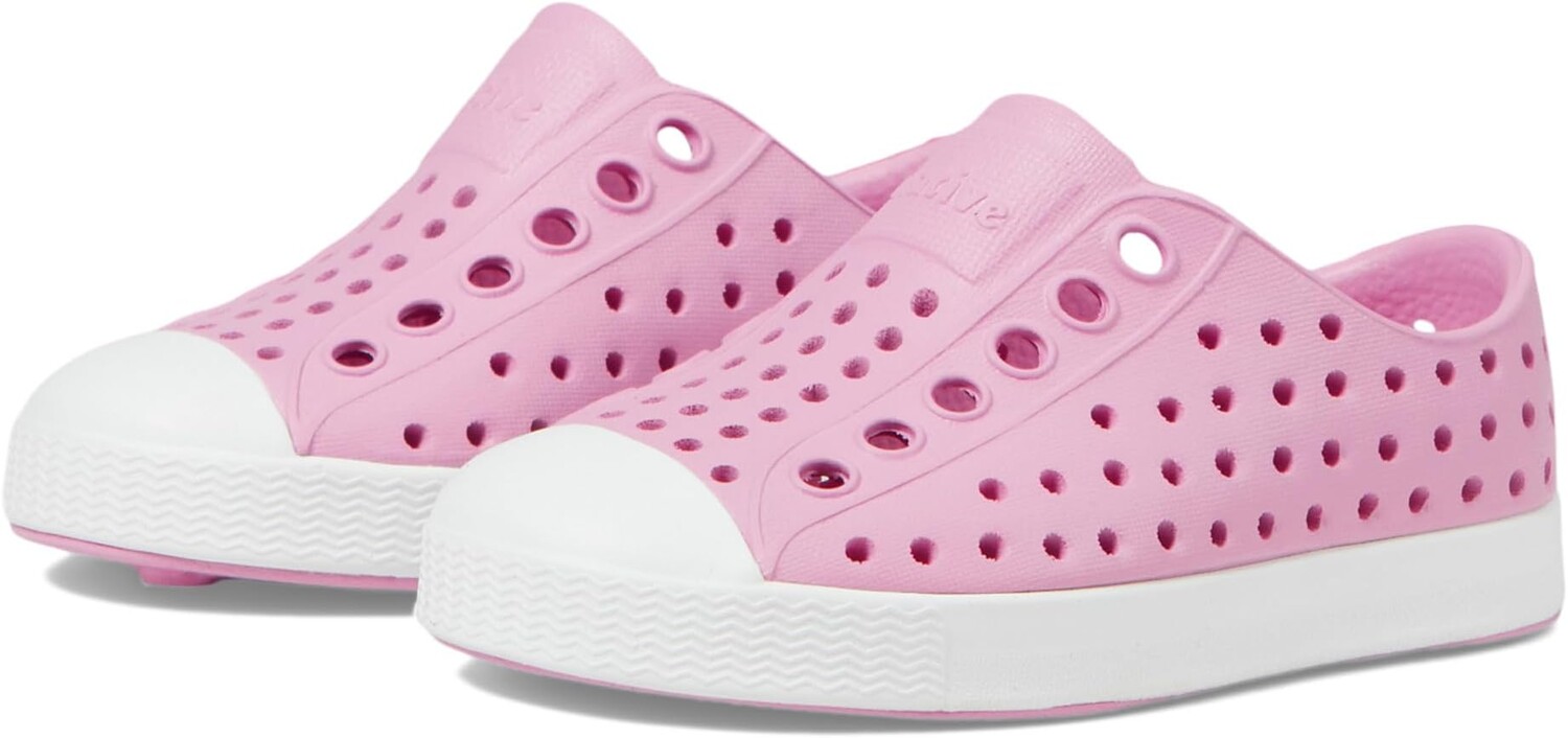 

Кроссовки Native Shoes Kids Jefferson, цвет Chillberry Pink/Shell White
