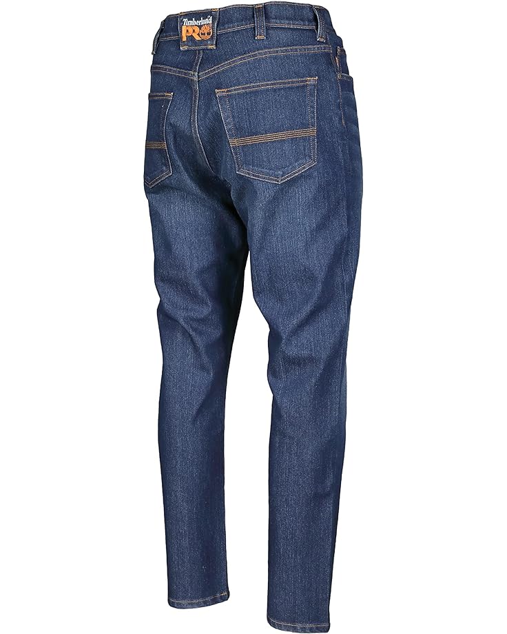 Джинсы Timberland PRO Ballast Athletic Fit Flex Five-Pocket Jeans, цвет Dark Wash with Sanding