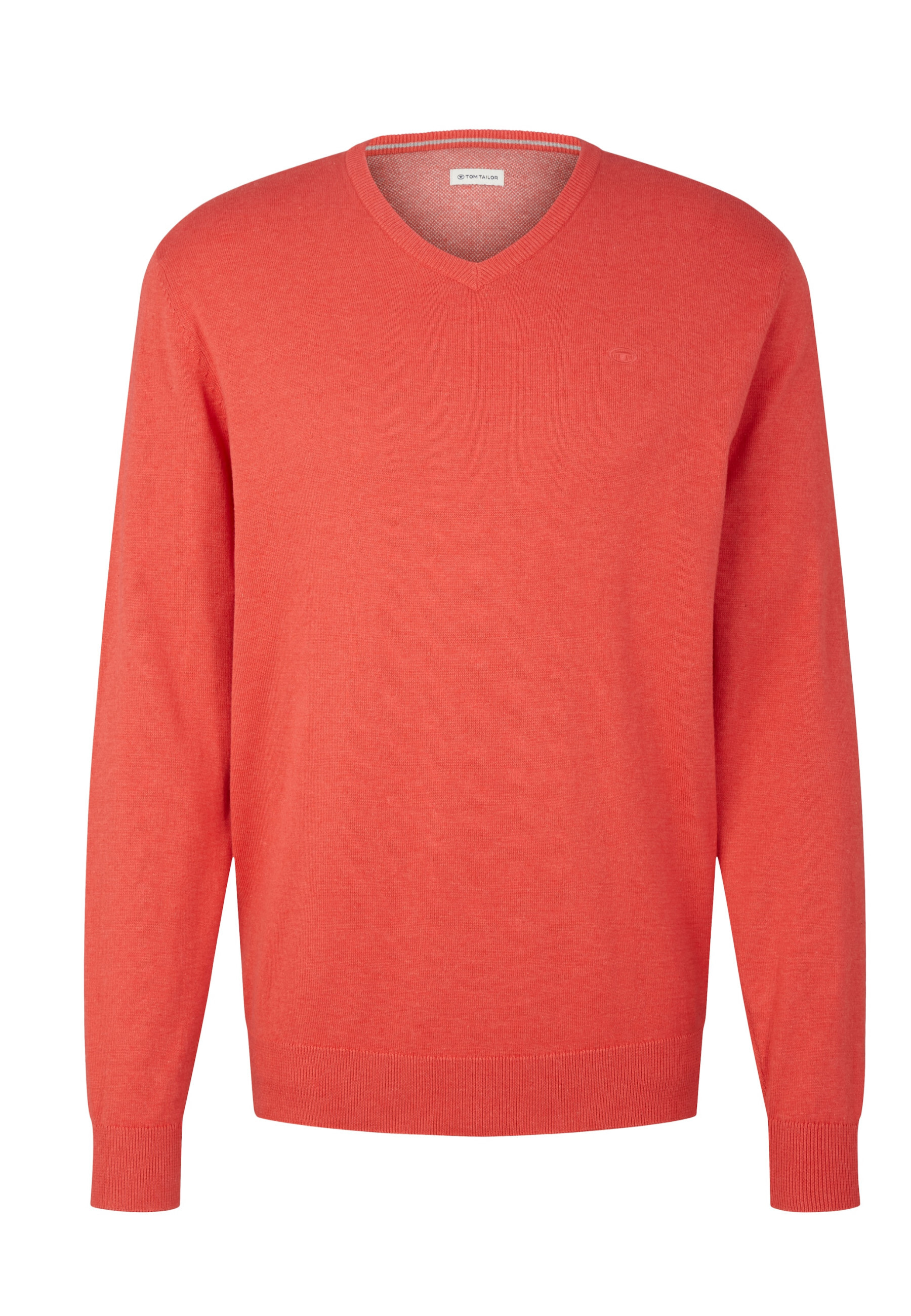Пуловер Tom Tailor, красный пуловер tom tailor strick красный