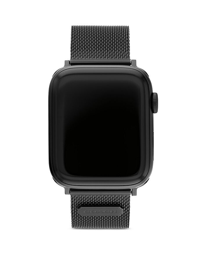 

Браслет-сетка COACH Apple Watch 42 мм/44 мм, черный