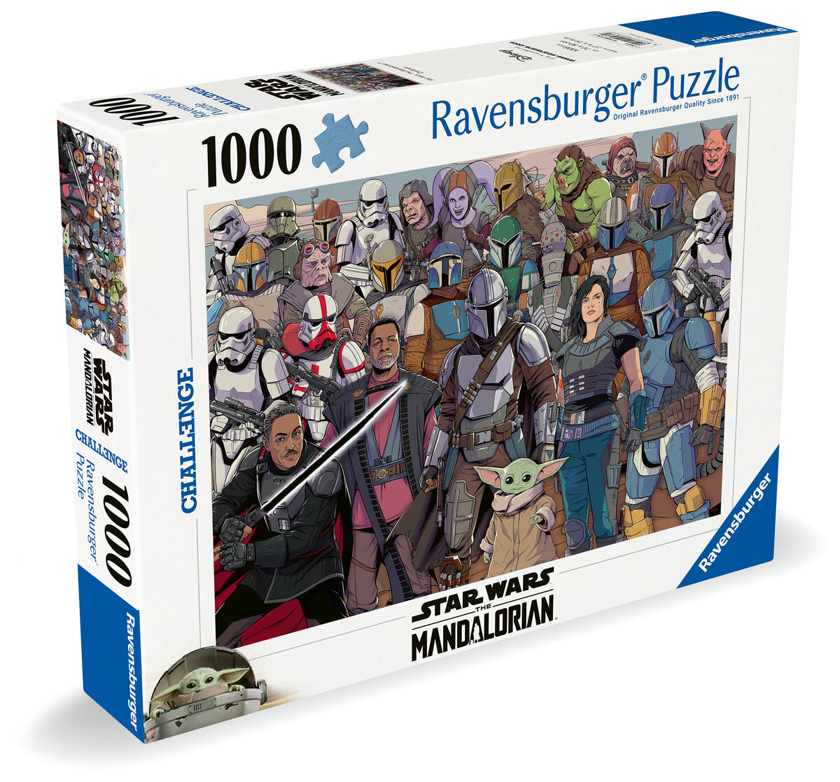 

2D пазл: Звездные войны Малыш Йода 1000 деталей Ravensburger