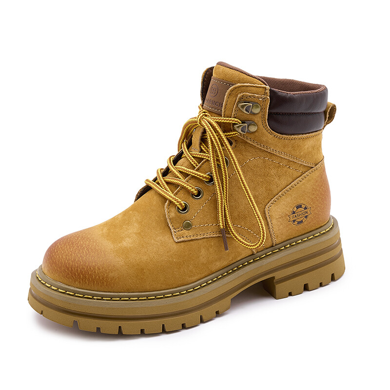 

Ботинки Martin Boot женские Jietegongyang, цвет Yellow is increased within the body
