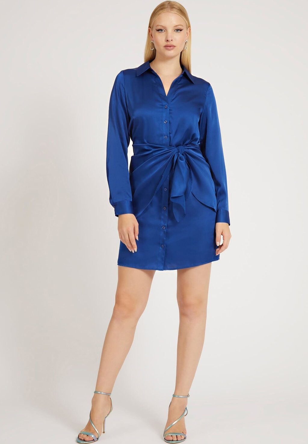 

Платье-рубашка Guess, синий