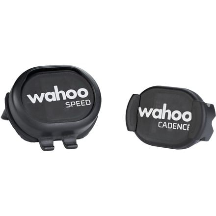 Комплект датчиков скорости и частоты вращения педалей Wahoo Fitness, черный комплект датчика скорости велосипеда 2 и датчика частоты вращения педалей 2 garmin черный