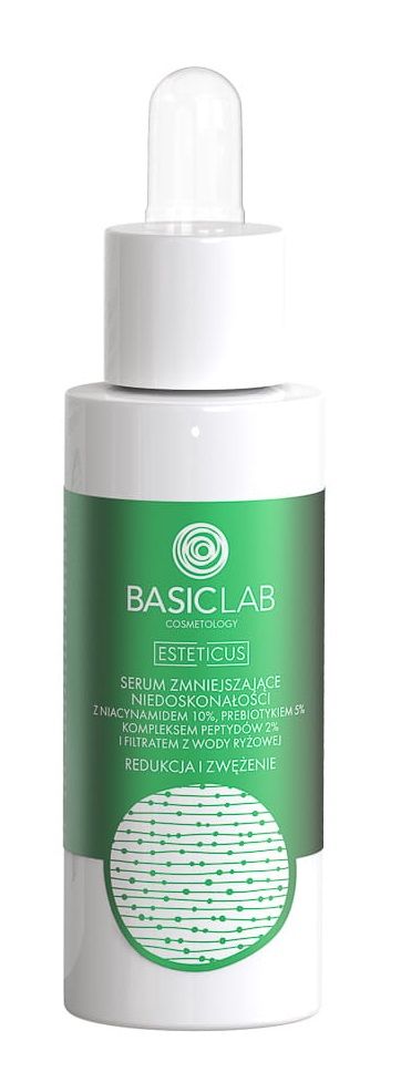 цена Basiclab Esteticus Niacynamid 10% сыворотка для лица, 30 ml