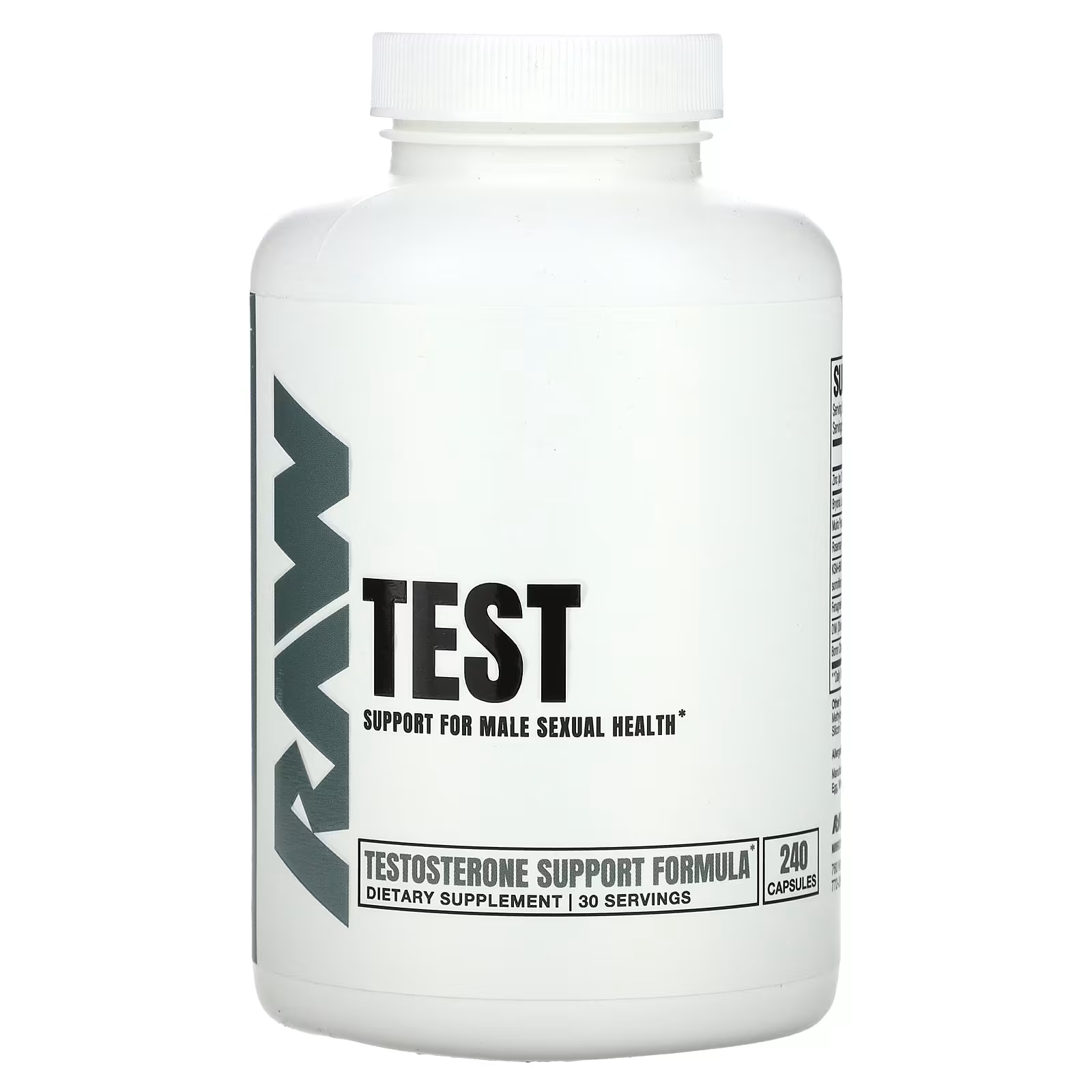 Формула Raw Nutrition сырое питание, 240 капсул gat men s multi test мультивитаминная добавка для мужчин повышающая уровень тестостерона 90 таблеток