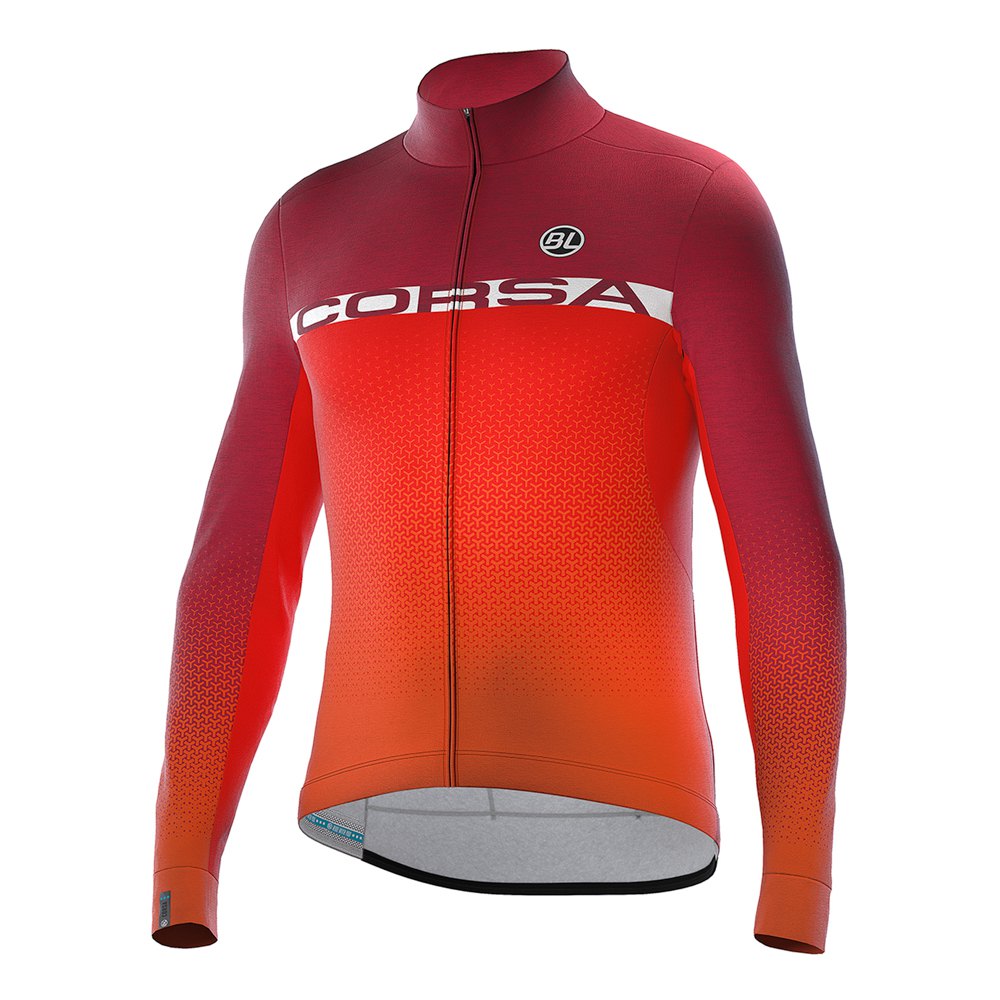 Джерси с длинным рукавом Bicycle Line Fiandre S2, красный куртка bicycle line fiandre s2 thermal коричневый