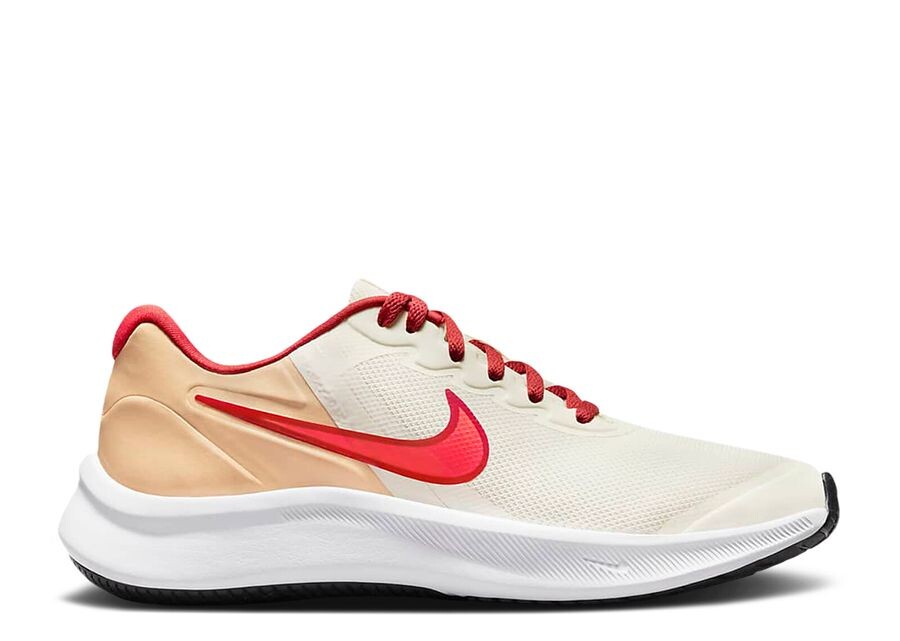 

Кроссовки Nike Star Runner 3 GS, цвет Sail Bright Crimson