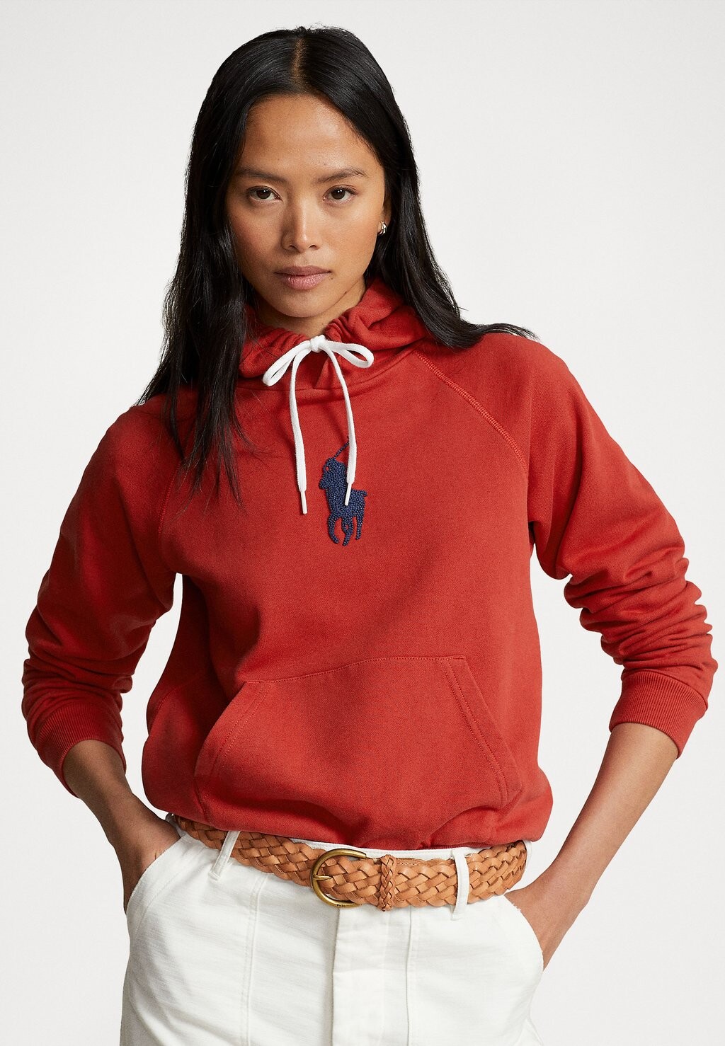 

Толстовка Polo Ralph Lauren Long Sleeve, выцветший красный