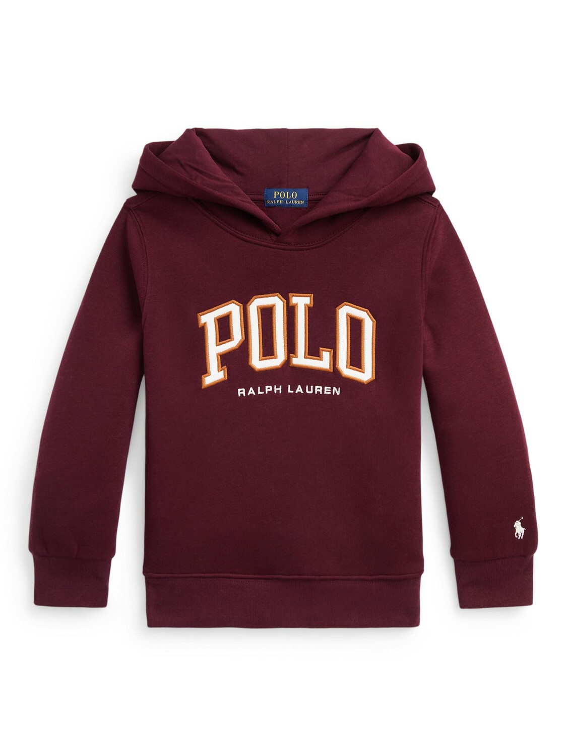 

Детская спортивная толстовка Ralph Lauren, гарвардское вино