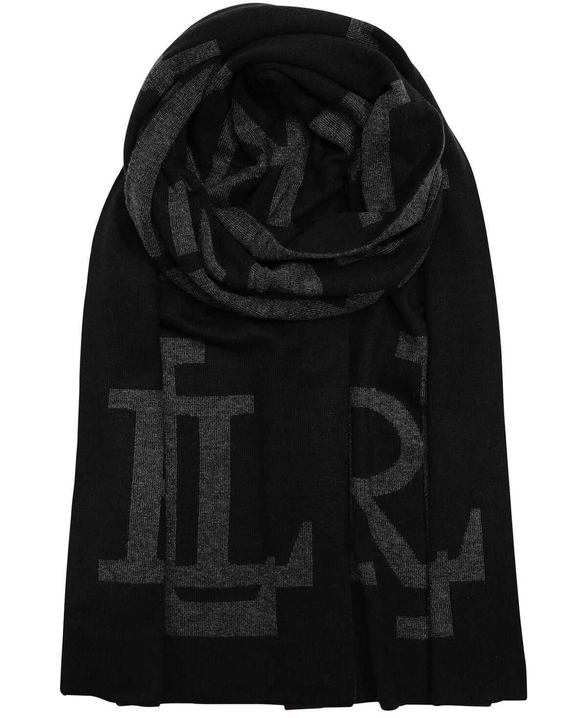 

Вязаный шарф с логотипом Lauren Ralph Lauren