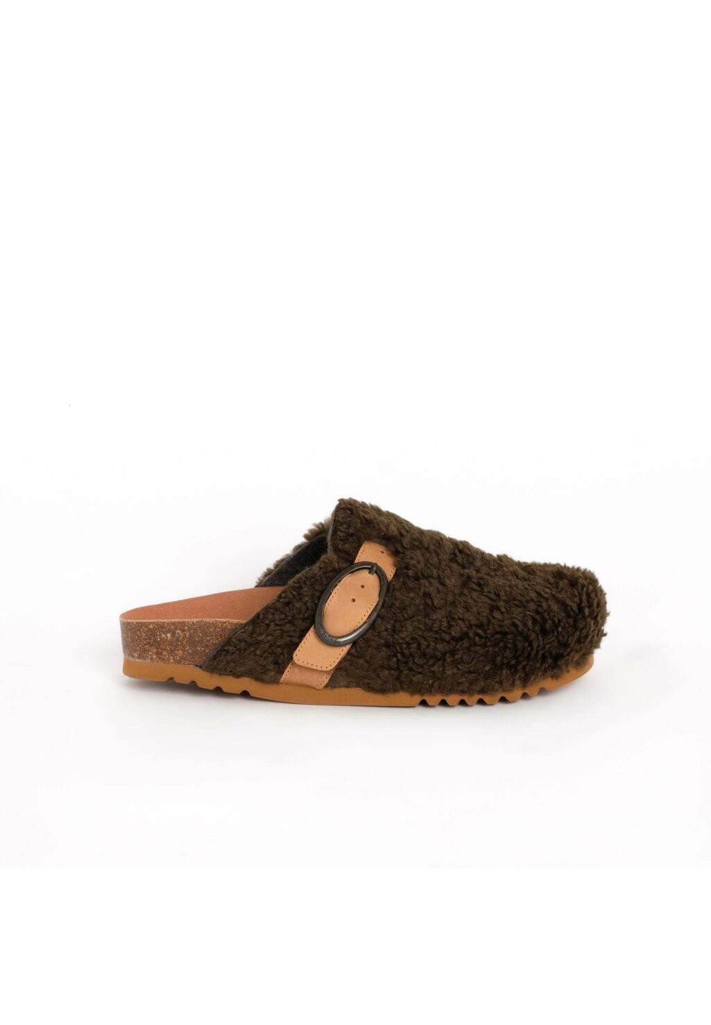 

Тапочки Scholl Clog Fae Oval Scholl, зеленый