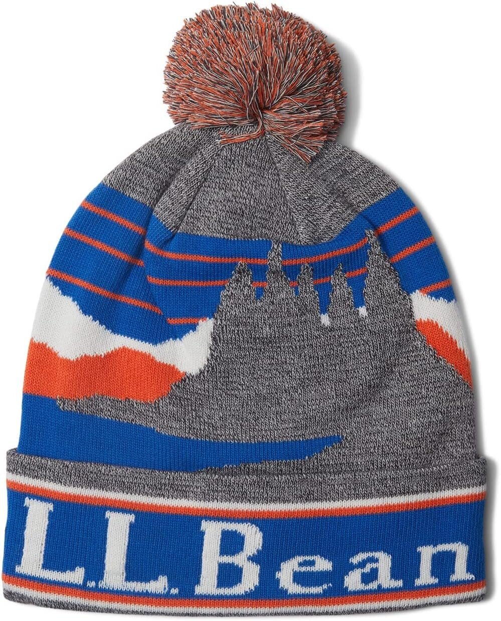 

Шляпы с рисунком Katahdin Pom L.L.Bean, цвет Alloy Gray/Marine Blue