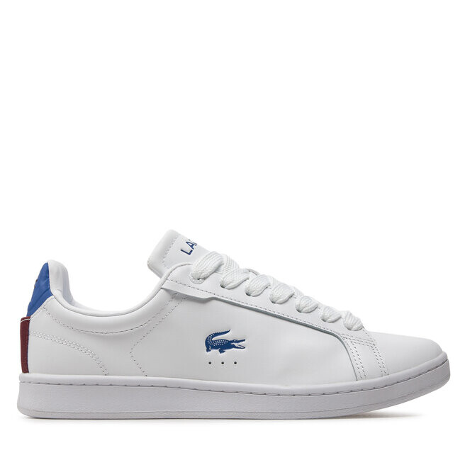 

Кроссовки Lacoste Carnaby Pro Leather 747SMA0043 Wht/Blu 080, белый