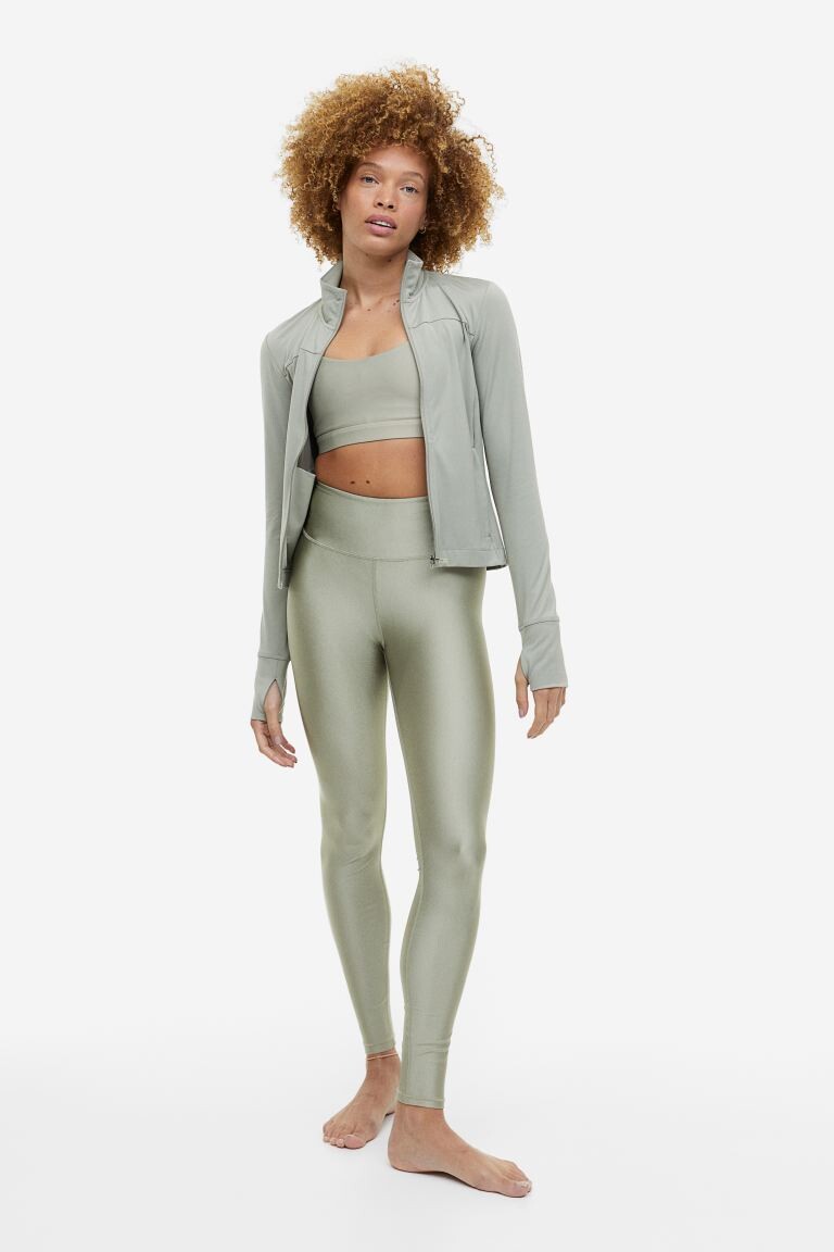 

Спортивные леггинсы Shiny DryMove H&M
