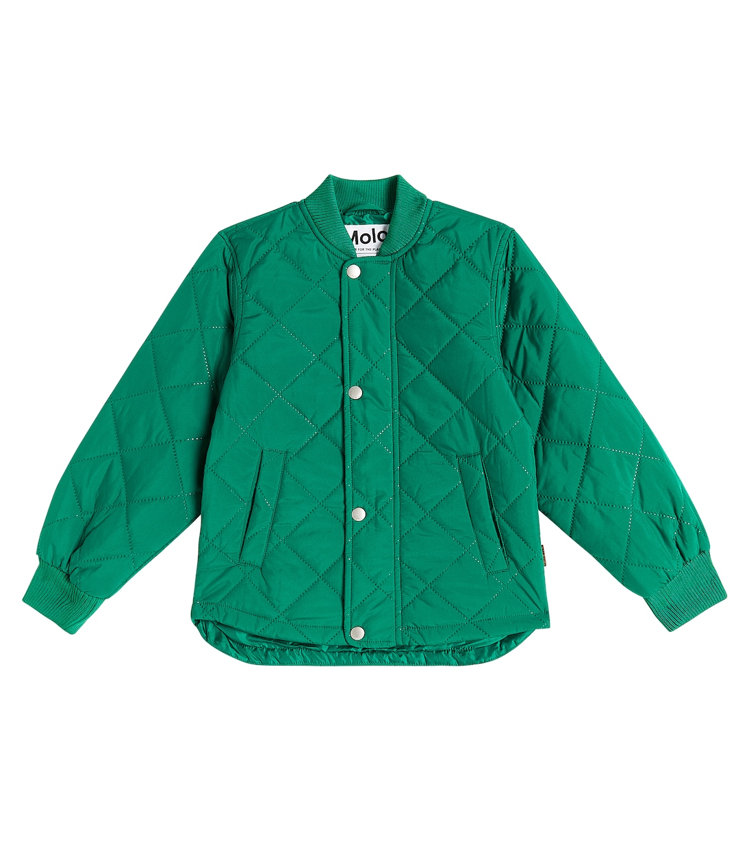 Стеганая техническая куртка hallow Molo, зеленый