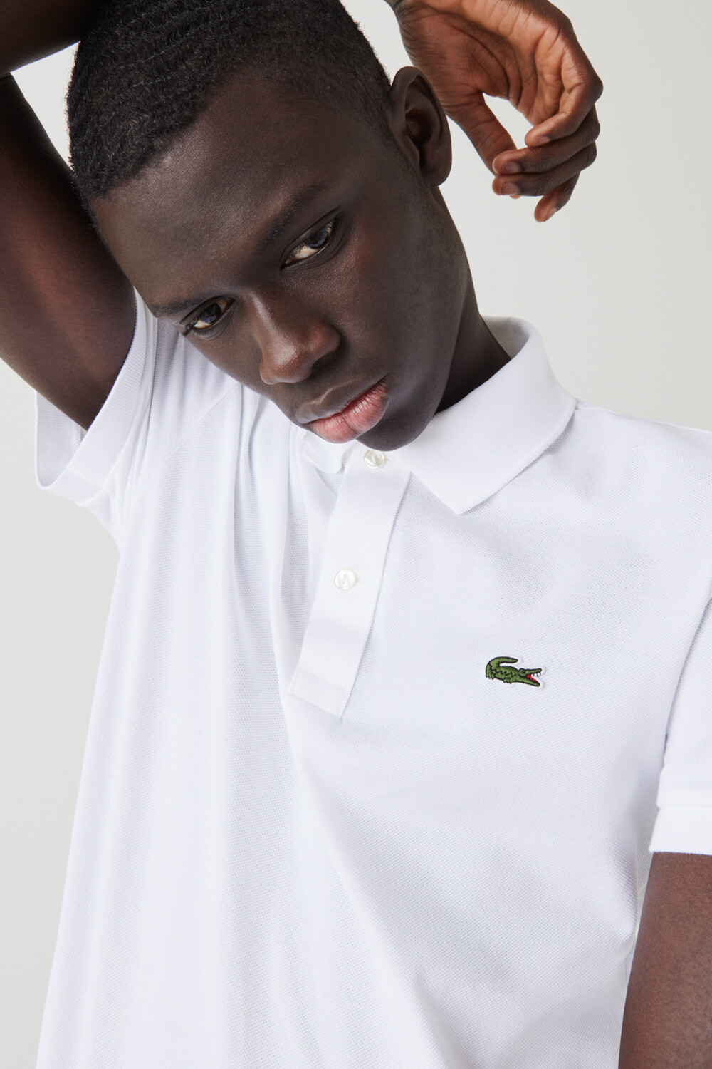 

Футболка-поло – белая – стандартного кроя Lacoste, белый