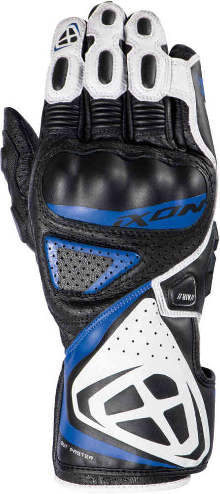 Мотоциклетные перчатки GP5 Air Ixon, черный/белый/синий