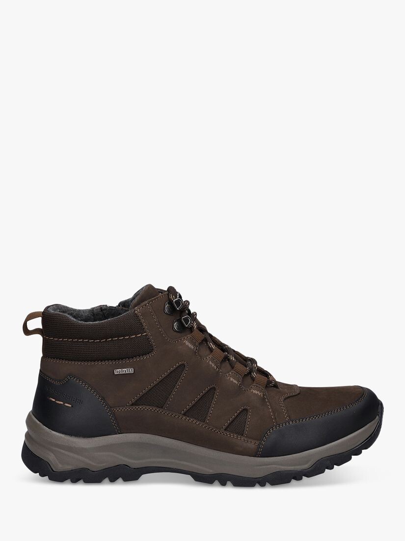 

Кожаные походные ботинки Josef Seibel Leroy 51, коричневые, Коричневый