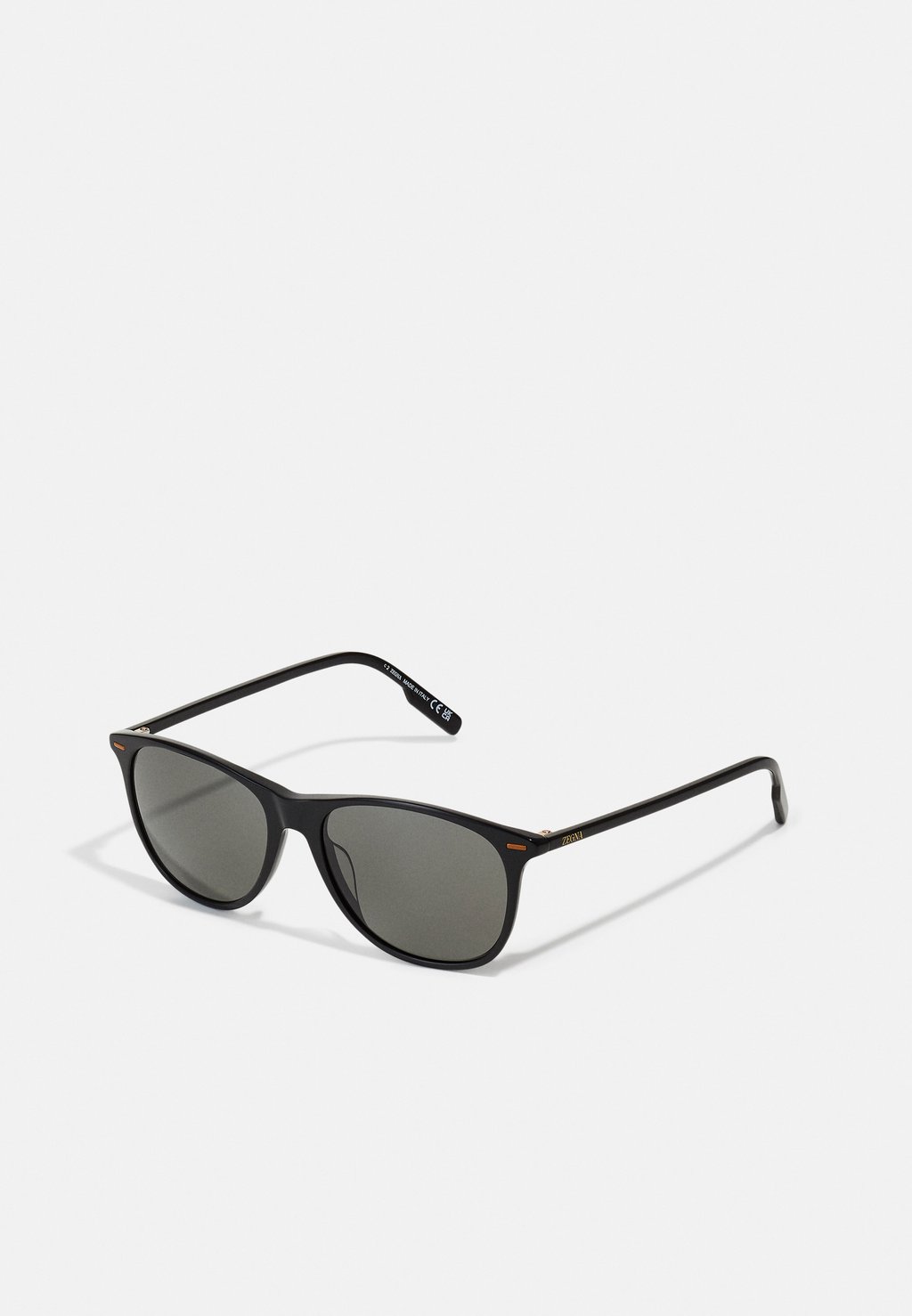 Солнцезащитные очки ZEGNA, цвет shiny black
