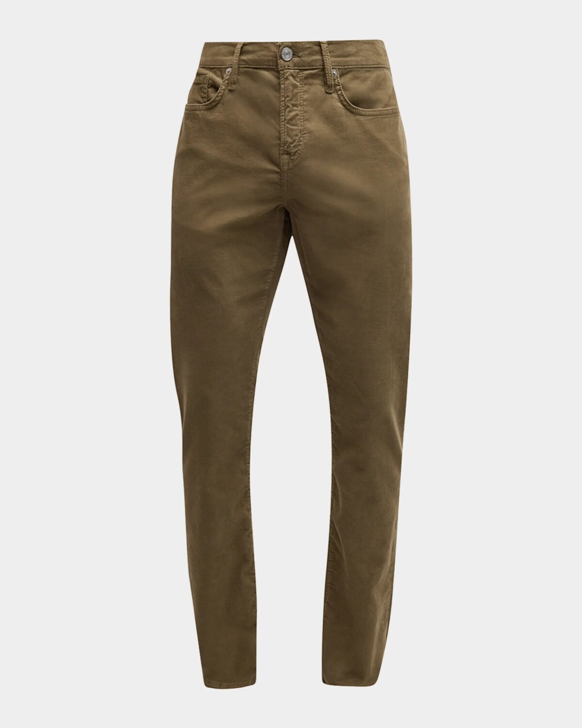 

Мужские узкие вельветовые брюки L'Homme Frame, цвет Khaki Green