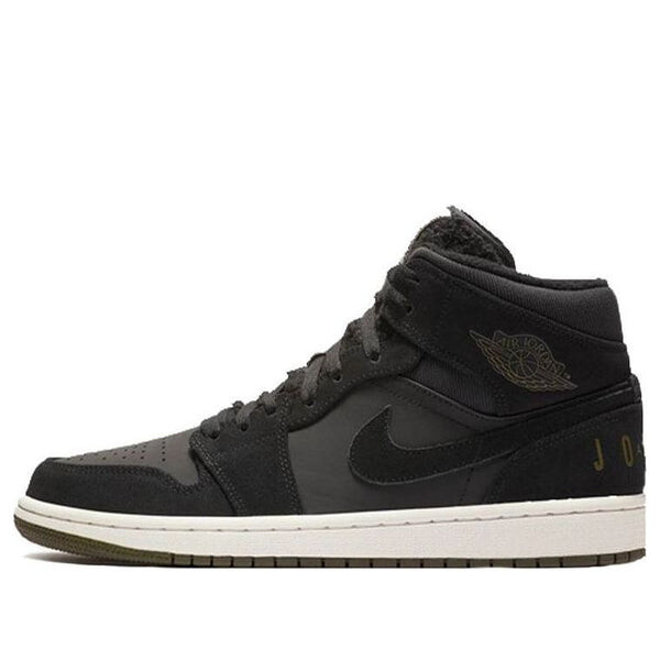 

Кроссовки 1 ретро средние Air Jordan, черный
