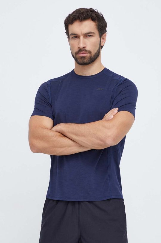 Тренировочная рубашка ActivChill Reebok, темно-синий